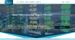 Desktop Screenshot of ikasinternational.com